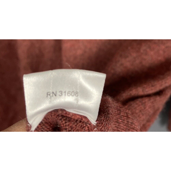 Jos A Bank Sweater Mens L 100% Cashmere Knit Soft Cozy Pullover Luxury - Picture 7 of 11